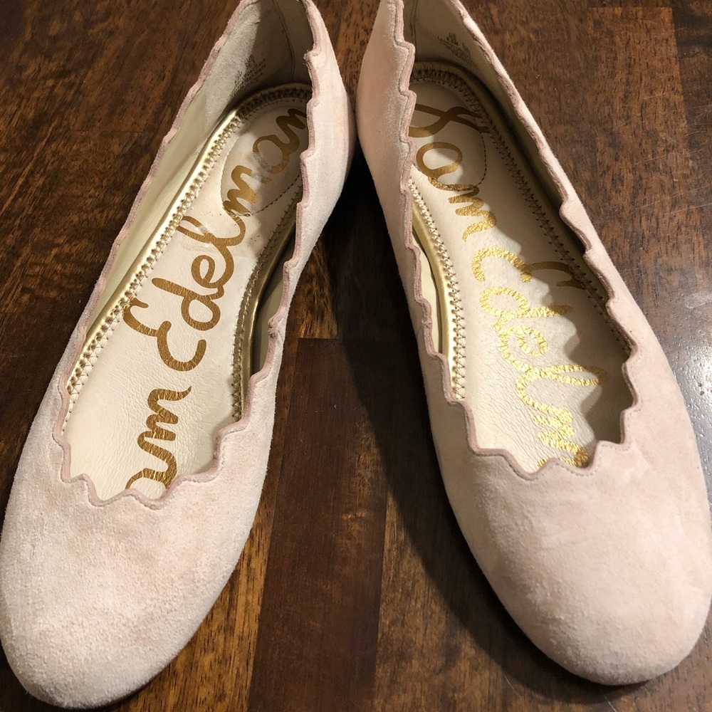 Brand New Sam Edelman - Pink Suede flats - 6.5